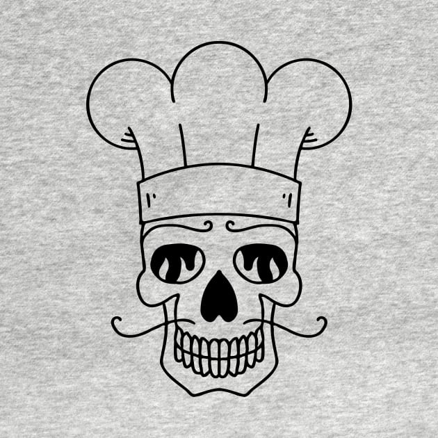 Chef skull by LemonBox